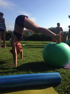 yoga balls